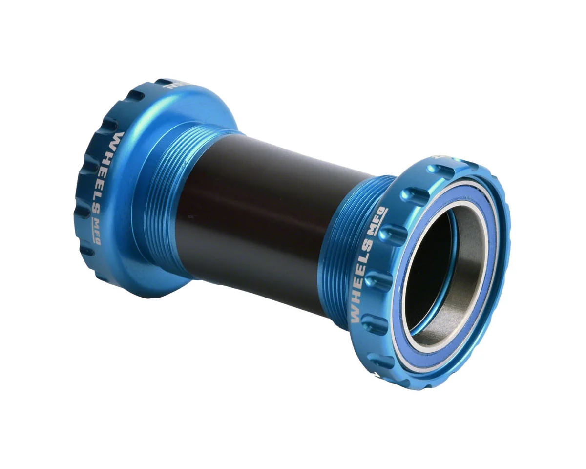 Wheels Manufacturing Threaded External ABEC-3 Bottom Bracket (Teal) (BSA) (68/73/100) (SRAM DUB)